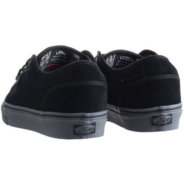 Vans clearance black plimsolls