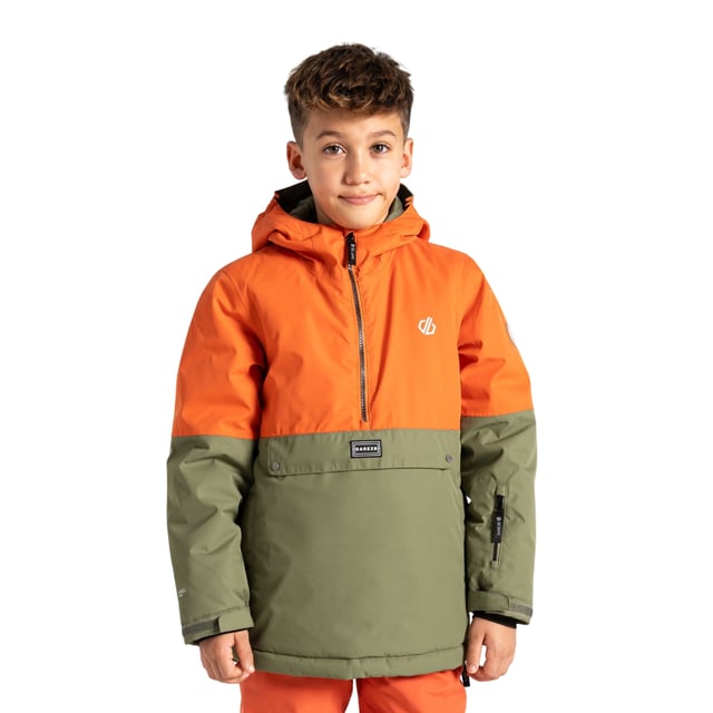 Lining: Recycled Polyester. Design: Colour Block, Logo. Fabric Technology: Ared 10000, Breathable, Durable, PFC Free, PFOA Free, PFOS Free, Reflective, Showerproof, Water Repellent, Waterproof. Cuff: Adjustable, Inner Stretch. Chin Guard, High Warmth, Inner Zip Guard, Padded, Scrim Back Panel, Snowskirt, Taped Seams. Neckline: Hooded. Sleeve-Type: Long-Sleeved. Hood Features: Elasticated, Grown On Hood. Pockets: Ski Pass Pocket, Front Pocket, Flap Closure, 2 Lower Pockets, Zip. Fastening: Half Zip, Overhead. Sustainability: Made from Recycled Materials. 14 Years: 33.5 in. 5-6 Years: 24 in. 7-8 Years: 26 in. 15-16 Years: 36 in. 13 Years: 32 in. 9-10 Years: 28.5 in. 11-12 Years: 31 in. 3-4 Years: 22 in.