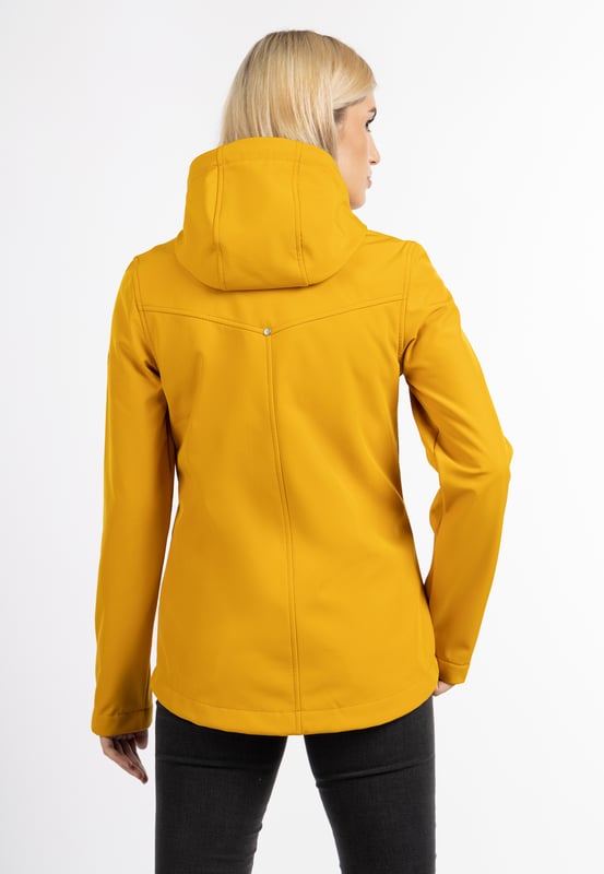 Schmuddelwedda Softshelljacke Damen Senf