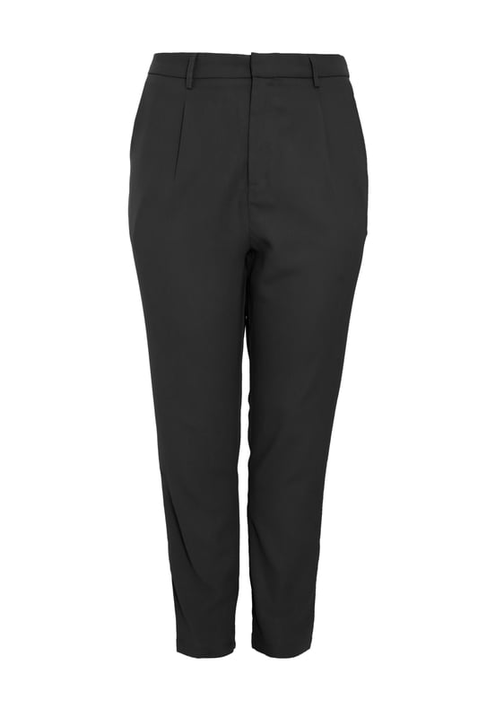 - Plain design - High waisted - Tapered style - Belt loop detail - Model height: 5' 9" - Model wears uk 18 / us 14 / eur 46 - Always check the wash care label - Cool hand wash with mild detergent