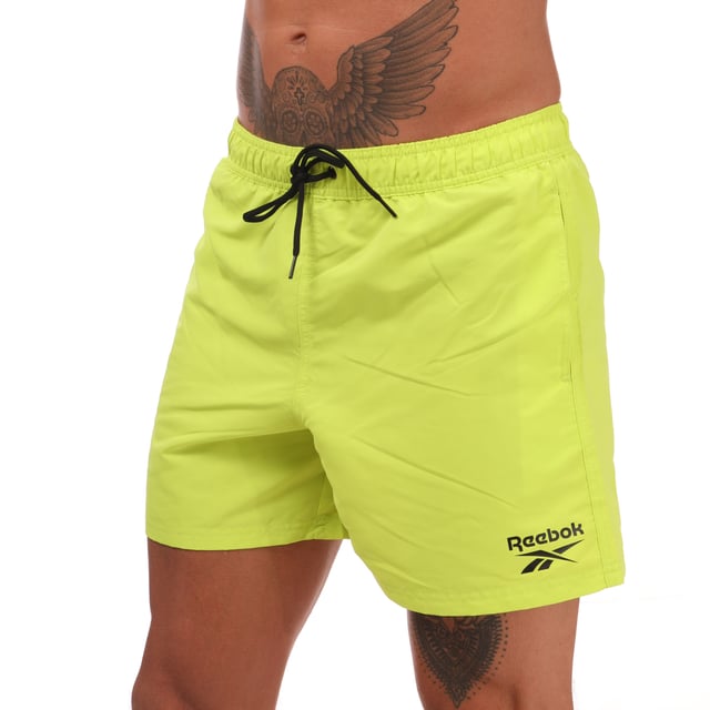 Reebok in Yale Lime Men\'s Short Swim