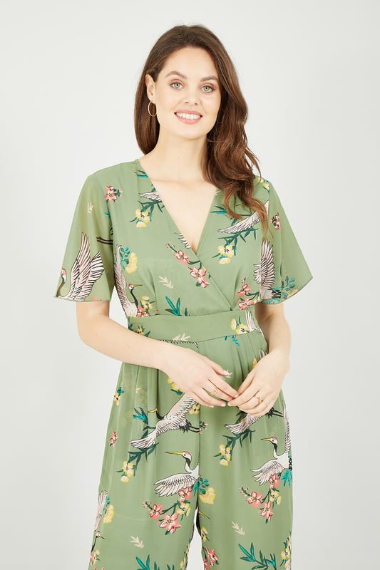 Crane sale print jumpsuit