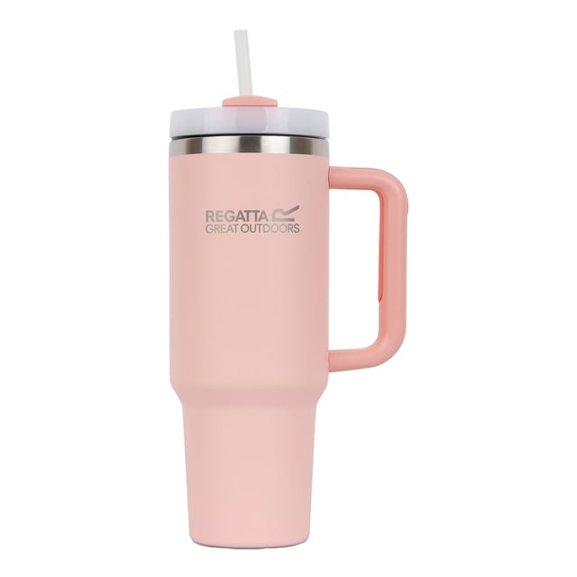 Material: Stainless Steel. Durable. Carry Handle, Double-Walled, Flip Up Straw, Hot Up To 6 Hours, Insulated, Keeps Drinks Cold For 12 Hours, Non-Slip Base, Rubber Base, Screw Top Lid, Spill-Proof Lid. Design: Logo. Capacity: 1.2L.