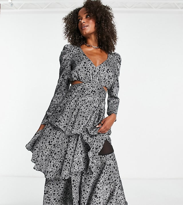 Topshop star deals print dress