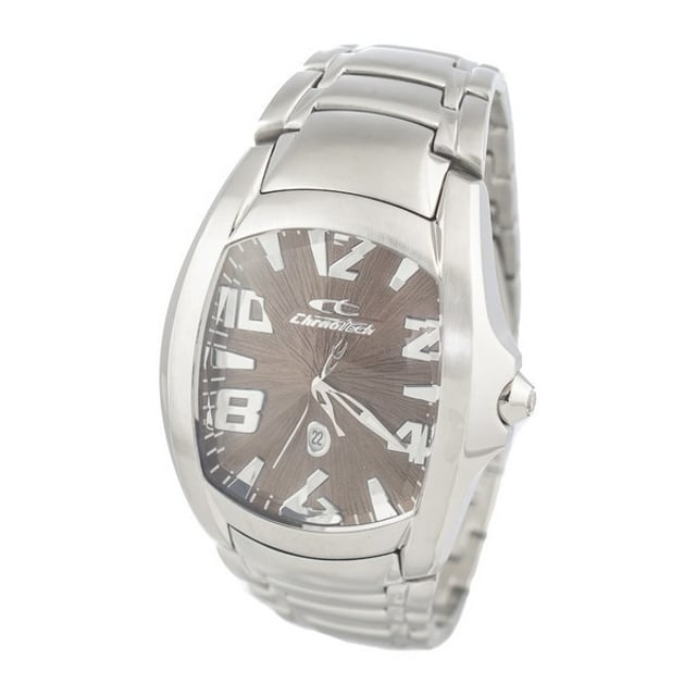 Wenn Sie die neuesten Trends in Mode und Accessoires verfolgen, kaufen Sie die Herrenarmbanduhr Chronotech CT7988M-65M (41 mm) zum besten Preis. Geschlecht: Männlich Bewegungstyp: Quarz Gehäusematerial: Stahl Armbandmaterial: Stahl Ziffernblattfarbe: Braun Glas: Mineral Schließenart: Druck wasserdicht: 3 atm Gehäusedurchmesser: 41 mm Inklusive Markengehäuse