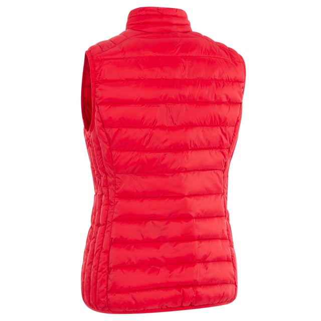 Trespass Womens Ladies Teeley Packaway Gilet Red