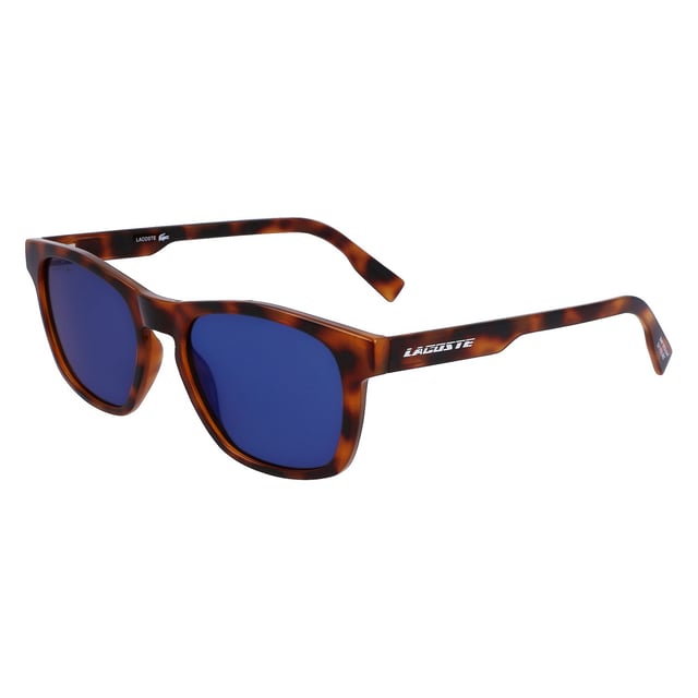 LACOSTE L988S-240 man's sunglass• material: bio injected• color: brown• size: 56/18/145 mm (lens width / bridge width / temple length)  Category 3