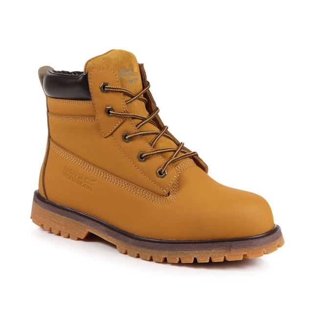 Regatta Mens Expert Nubuck Safety Boots (Honey)