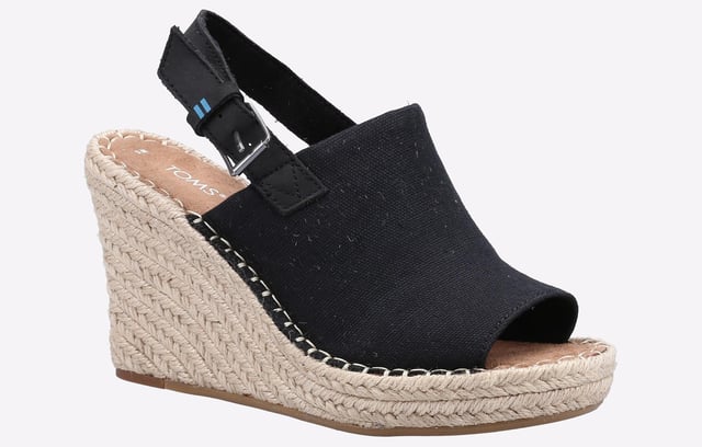 Toms Monica Wedge Sandal Womens