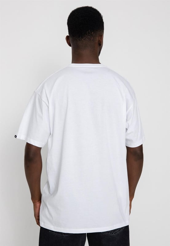 Vans Perfect Halo Classic Fit T Shirt. Light-weight Fabric. Classic Fit Elastic Crew Neck, Short Sleeves. Label Print on the Chest. Label Flag at the Left Sleeve.