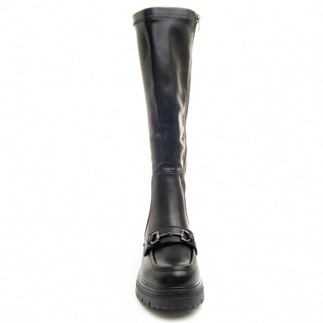 Bota cómoda para mujer. Calce cómodo. Plantilla acolchada. Suela antideslizante. Cosido reforzado. Fabricado por otras marcas para nuestra marca.