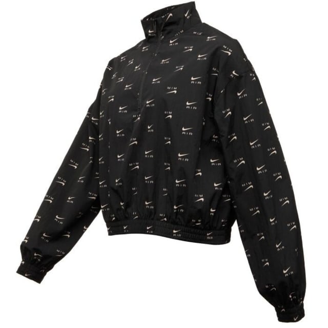 Brave the elements in style with the Lyle & Scott Jacket. This sleek coat is designed That looks great with almost any outfit. Make a statement with a jacket that looks great and keeps you protected from the elements., Nike Black Track Jacket, 100% Nylon, Zip Closure, Central Zip Closure, No Pockets, Quarter Zip, Regular Fit, Fits True To Size, All-Over Branding, Elasticated Waist and Arms, Plain Black Thin Jacket, Pull Over
