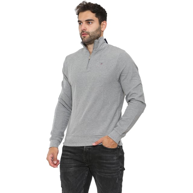 Gant Men s Half Zip Sweat Honeycomb