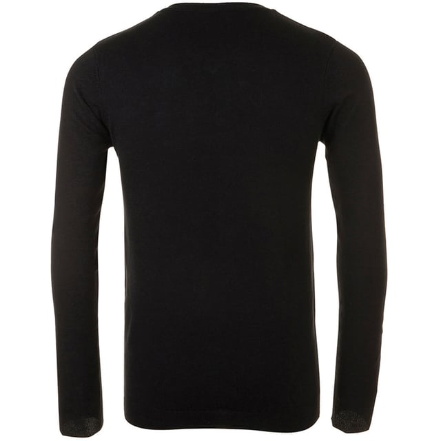 Taillierter Stil. Eingesetzte Ärmel. Gerippter Halsausschnitt, Manschetten und Saum. 70% Viskose/30% Polyamid. S - 36/38in, M - 38/40in, L - 41/42in, XL - 43/44in, XXL - 45/47in, 3XL - 47/49in.