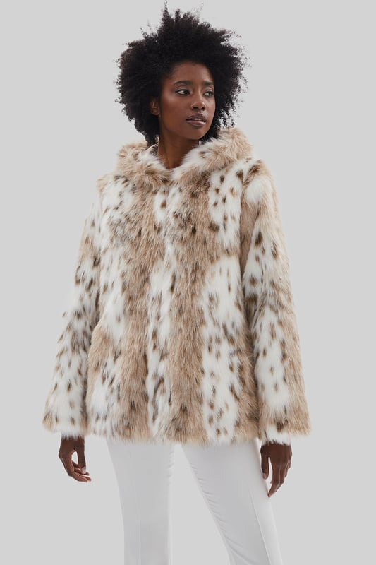 Realistic faux fur coats shop
