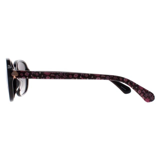 Las gafas de sol Kate Spade Buttefly Womens Black Grey Gradient Polarized Izabella/G/S cuentan con una distintiva montura butterfy fabricada en acetato de primera calidad, que ofrece durabilidad y un ajuste cómodo y ligero. Las lentes degradadas proporcionan una excelente protección UV, garantizando que tus ojos estén protegidos de los rayos dañinos a la vez que añaden un toque chic a tu look.