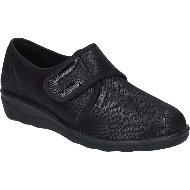 La práctica cremallera sirve para una sujeción firme en el zapato. El método de fabricación Strobel permite una sensación, como las zapatillas de deporte. El ancho H es ideal para los pies fuertes. En casa, la zapatillas es.