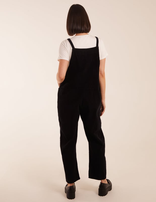 Dungaree in Corduroy Fuchsia main image 1