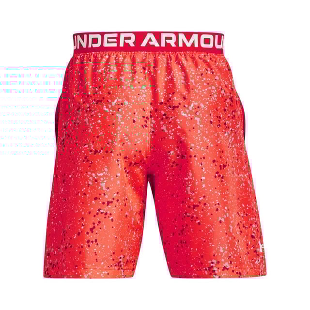 Men s Under Armour UA Woven Adapt Shorts in Red