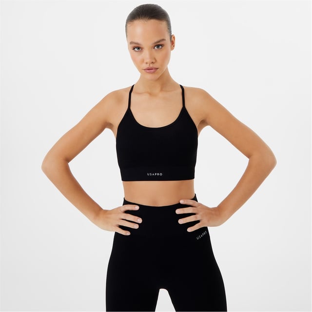 Usa pro seamless crop new arrivals top