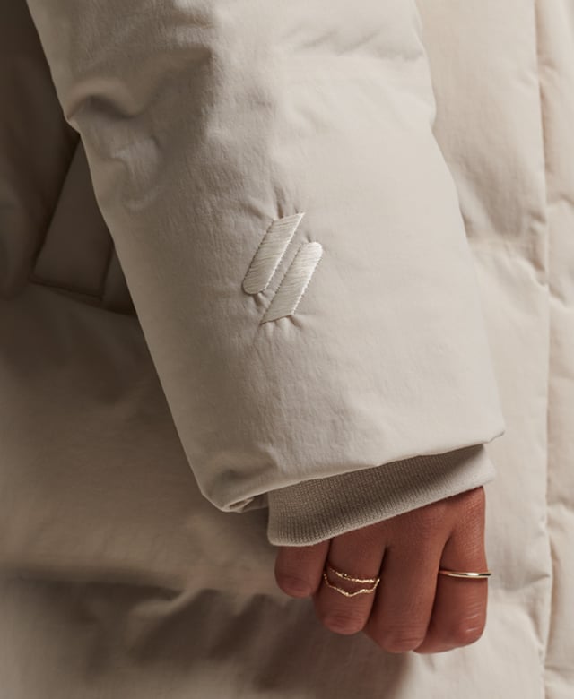 Superdry Train Longline Padded Jacket