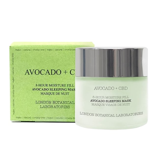 Super 8-hour moisture locking sleeping mask
 Lightweight and non-sticky
 Full of natural anti-oxidants and skin softening oils
 Contains Avocado Oil, Ceramide NP, Babassu Oil, Sweet Almond Oil and Aloe Vera Juice
 Natural, Vegan & Cruelty Free
 
 
 8-Hour Moisture Fill Avocado Sleeping Mask is the mask for softer, smoother feeling skin overnight. This super moisturising mask has an addictively creamy texture that smoothes onto skin to replenish hydration. Formulated with Avocado Oil, Babassu Oil and Ceramide NP this nourishing mask leaves skin feeling soft and supple. Your perfect pick for healthy-looking skin