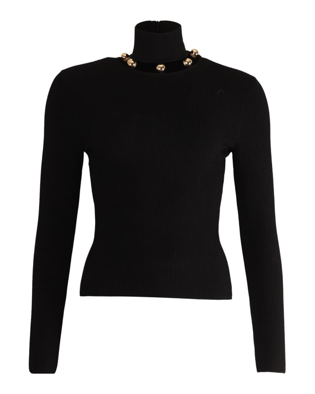 Black alexander mcqueen jumper clearance