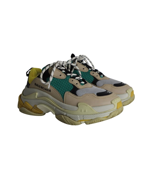 Balenciaga Triple S Sneakers in Multicolor Polyester