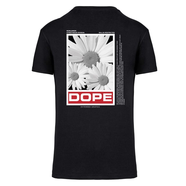 Heren t-shirt van het merk Ballin Est. 2013. De shirts van Ballin Est. 2013 zijn gemaakt van 100% biologisch katoen, en hebben een normale pasvorm. Het zachte katoen zorgt voor een heerlijk draagcomfort.  Merk: Ballin Est. 2013Modelnaam: Backprint Dope ShirtCategorie: heren t-shirtMaterialen: biologisch katoenKleur: zwart