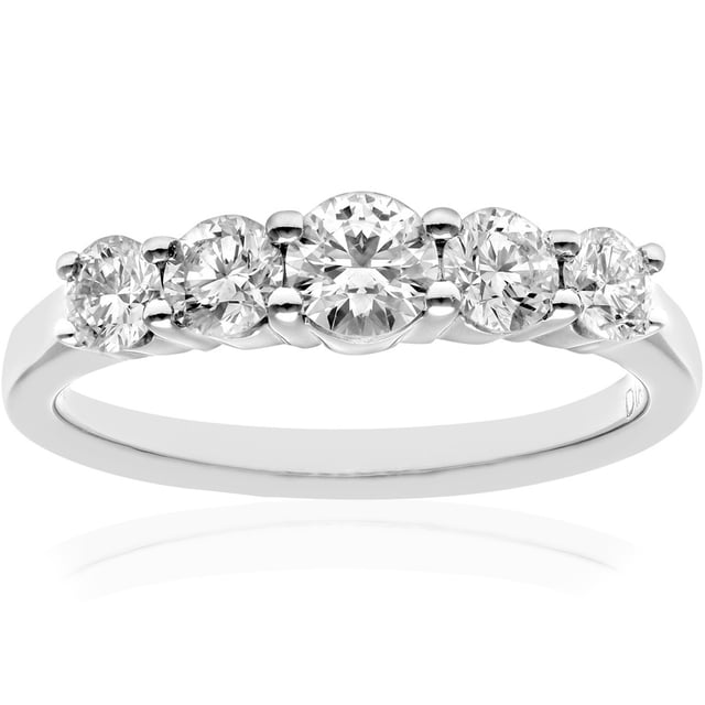 18K (750) Yellow Gold: 2.9gr; # Diamond: 1ct