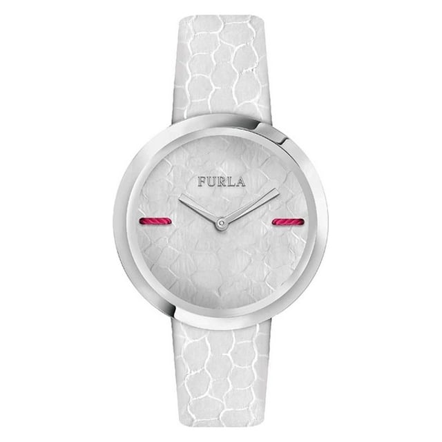 FURLA R4251110504 Uhr Frau Quarz• Material: Edelstahl• Glas: Mineral• Armband: Leder• Farbe: Silber• Wasserbeständigkeit: 50 m (5 ATM)• Gehäusegröße: 34 mm