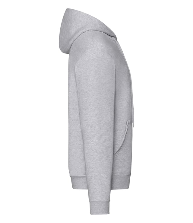 Material: 80% Baumwolle, 20% Polyester. 260 g/m². Design: Erhitzt. Saum: Baumwolle-Lycra gerippt. Ausgeschnittenes Etikett, hängende Schultern, Zwillingsnadel-Nähte. Eigenschaften der Kapuze: Doppellagig, Kordelzug. Manschette: Baumwoll-Lycra gerippt. Halsausschnitt: Kapuze, verschweißt. Ärmel-Typ: Langärmelig. Taschen: 1 Kängurutasche. Verschluss: Durchgehender Reißverschluss. Entspricht dem Sicherheitsstandard: WRAP-zertifiziert.