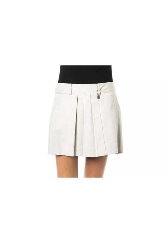 Gray Cotton Skirt
  Tulip Short Skirt
  Suitable for Women
Material: 98% Cotton 2% Elastane