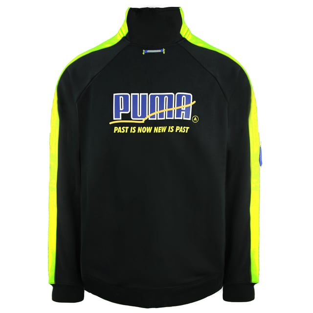 PUMA X Ader Fehler T7 TRACK TOP ZIP UP SCHWARZE MENSE JACATE 595533 01