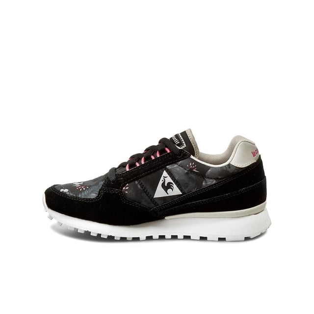 The Le Coq Sportif Eclat Winter Floral Women's Black Trainers are a stylish and functional footwear choice that combines fashion with comfort. Le Coq Sportif is known for its sport-inspired designs, and these trainers offer a unique and fashionable look.

Key Features:

 Black Color:  These trainers come in a sleek black color, providing versatility to match a variety of outfits and styles.

 Winter Floral Design:  The "Winter Floral" design on these trainers adds a touch of femininity and uniqueness to your footwear collection. It typically features floral patterns or accents.

 Durable Construction:  Le Coq Sportif is known for using high-quality materials, ensuring these trainers are durable and built to withstand regular wear.

 Comfortable Fit:  These trainers often provide a comfortable fit with cushioning and support to keep your feet comfortable during extended wear.

 Lace-up Closure:  A lace-up closure allows for a secure and adjustable fit, ensuring that the trainers stay in place during various activities.

 Signature Branding:  Le Coq Sportif's signature logo or branding is typically featured on the trainers, representing the brand's commitment to quality and style.

 Versatile Style:  While offering a unique design, these trainers are versatile enough to pair with jeans, leggings, or sporty attire, making them suitable for a wide range of occasions.

The Le Coq Sportif Eclat Winter Floral Women's Black Trainers are a fashionable and comfortable choice for those who appreciate trendy footwear with a touch of floral elegance. Whether you're going for a casual outing, running errands, or simply want to make a fashion statement with your shoes, these trainers offer a stylish option for various occasions.
