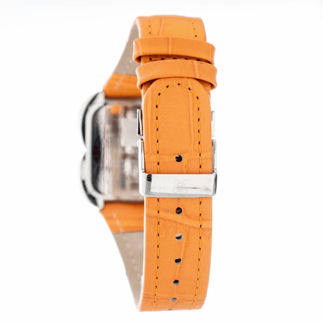 Laura Biagiotti LB0002L-NA - Damenuhr Quarz aus Edelstahl• Material: Edelstahl• Glas: Mineral• Armband: Leder• Farbe: Silber• Wasserbeständigkeit: 0 m (0 ATM)• Gehäusegröße: 33 mm