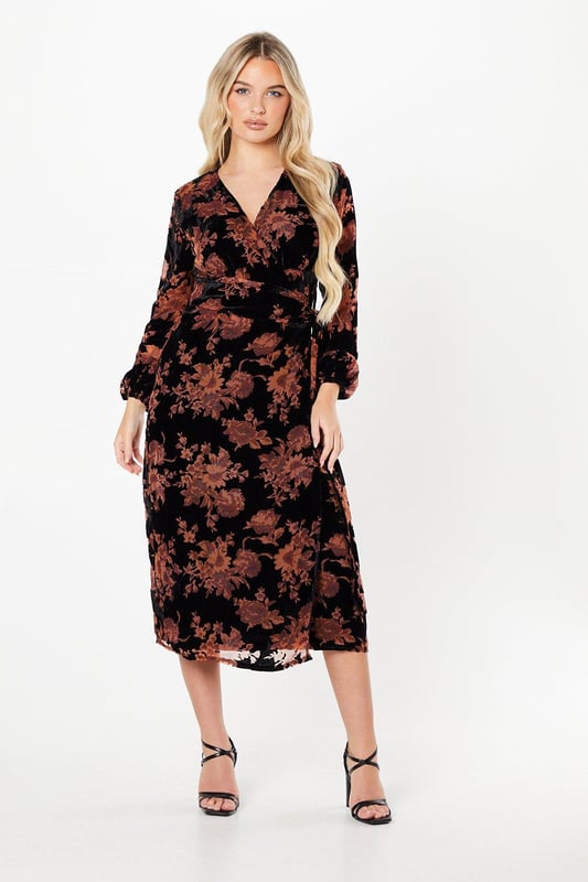 Michael kors velvet devore dress cheap