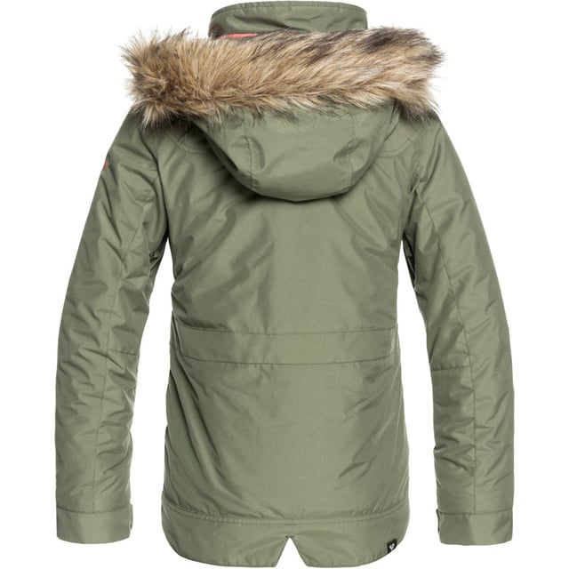 Roxy Girls Tribe Snow Waterproof Insulated Light Ski Coat