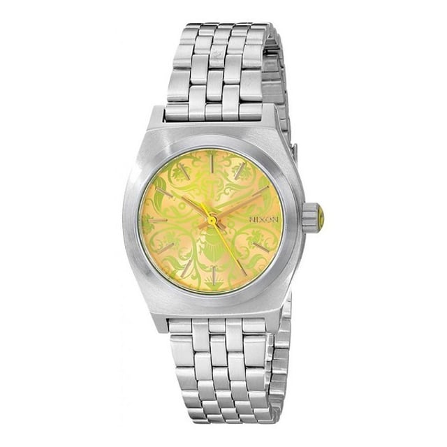 Wenn Sie die neuesten Trends in Mode und Accessoires verfolgen möchten, kaufen Sie die Nixon Watch Women A399-1898-00 (27 mm) zum besten Preis. Geschlecht: Weiblich Bewegungstyp: Quarz Gehäusematerial: Stahl Armbandmaterial: Stahl Zifferblattfarbe: Grün Glas: Mineral Schließe: Druckwasserfest: 10 atm Gehäusedurchmesser: 27 mm Inklusive Markenbox