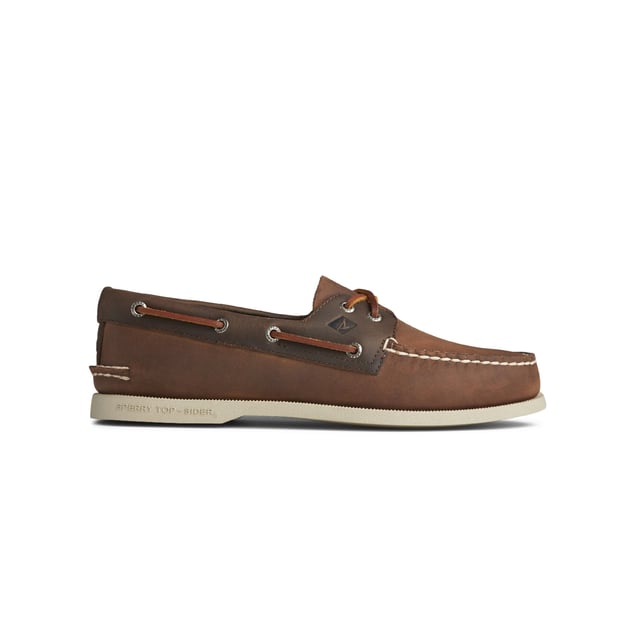 Sperry Men s Authentic Original 2 Eye Brown Leather Boat Shoe