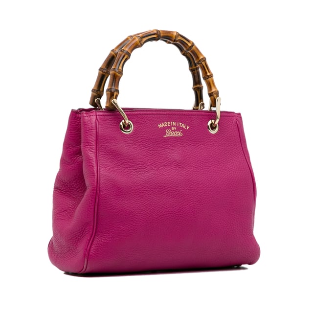 Gucci mini discount bamboo shopper