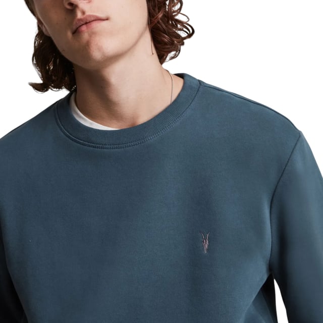 ALL SAINTS Men's SweatshirtT
Style Name: Raven
100% Cotton
Made In India
Relaxed Fit
Ramskull On The Chest
Extra Soft Finish
Crew Neck
Long Sleeve
Ribbed Neck, Hem And Cuffs
Colour: Teal Blue, Navy, Maroon, Brown, Black, Beige
Machine Washable ( Please See Care Label )