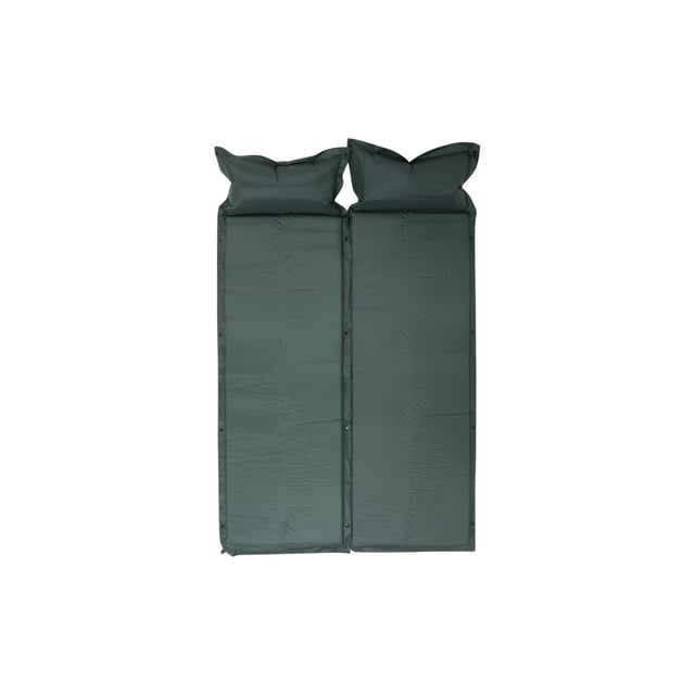 Height: 183cm. Length: 57cm. Width: 3cm. Contents: 1 Pillow, 1 Repair Kit, 1 Stuff Sack. Compact, Snap Buttons.