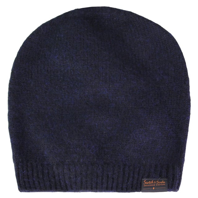 Scotch & Soda Wool Basic Beanie Navy Winter Mens Hat 133918 0818