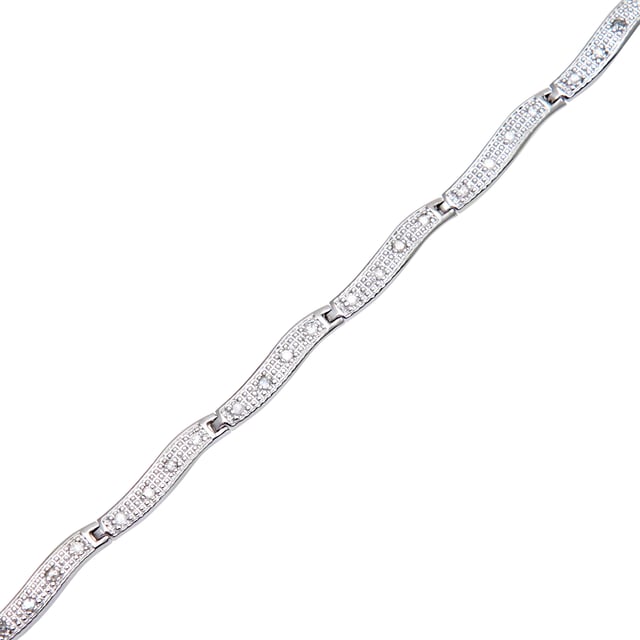 9K (375) White Gold: 14.6gr; # Diamond: 0.25ct