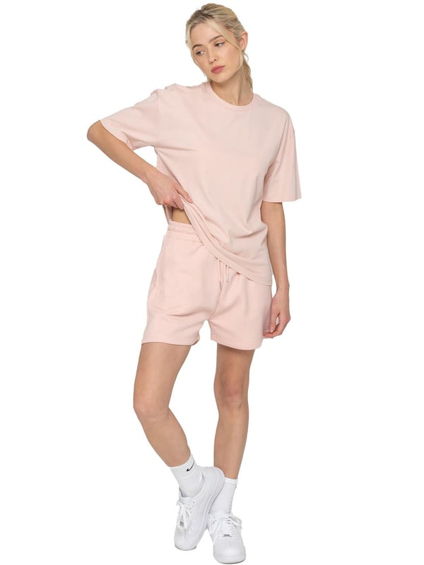 Enzo Sweat shorts. Adjustable waist with drawstring. Brushed back inner fleece. Relaxed fit for casual wear. 2 side pockets. 50% Cotton, 50% Polyester. Machine Washable. Available in 4 Colours.