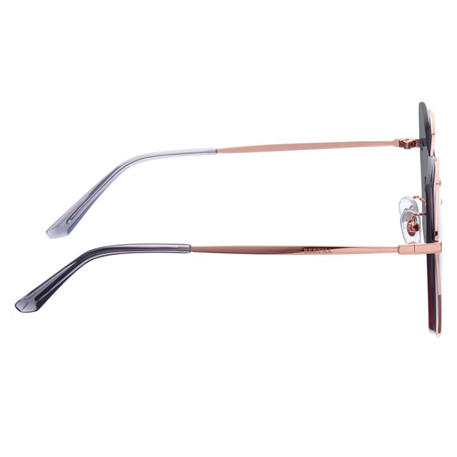 Lightweight Stainless Steel Frame; Nylon Lenses; Eliminates 100% of UVA/UVB, Harmful Blue Light and Glare; High Quality Stainless Steel Arms; Standard Stainless Steel Hinges; Adjustable Nosepads for a Comfortable Secure Fit; Scratch and Impact Resistant