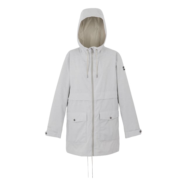 Material: Polyester. Lining: Polyester, Taffeta. Design: Linear, Logo, Stripe. Fabric Technology: Breathable, Durable Water Repellent Finish, Isotex 10000, Waterproof. Cuff: Adjustable, Snap Fastening. Back Hem Vent, Taped Seams. Neckline: Hooded. Sleeve-Type: Long-Sleeved. Hood Features: Drawcord, Grown On Hood. Pockets: 1 Security Pocket, Internal, 2 Patch Pockets, 2 Handwarmer Pockets. Fastening: Front Zip. 10000g/m²/24hrs. Sustainability: Made from Recycled Materials. Waistline: Shockcord. 8 UK: 32 in. 10 UK: 34 in. 12 UK: 36 in. 14 UK: 38 in. 20 UK: 45 in. 24 UK: 50 in. 26 UK: 52 in. 18 UK: 43 in. 16 UK: 40 in.