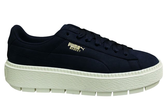 Puma basket platform deals trace sneaker