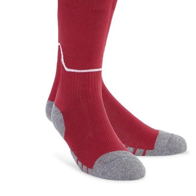 75% Polyamide, 20% Katoen, 5% Elastaan. Stof: Intarsia, Micro Mesh. Ontwerp: Contrast, Logo. Manchet: Elastisch, omslagmanchet. Elastische voet, platte teennaad, gevoerde zool, geventileerd. Snit: Kniehoog.